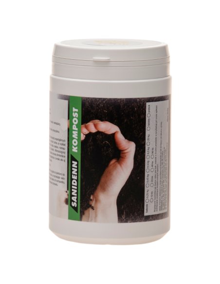 Sanidenn kompost - urýchľovač kompostu so živými baktériami