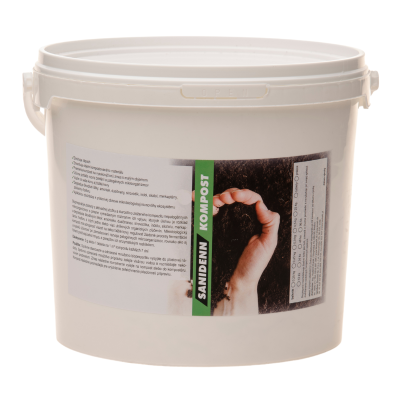 Sanidenn kompost - urýchľovač kompostu so živými baktériami