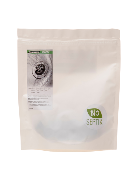 Sanidenn odpady sifóny - živé baktérie na čistenie sifónov a potrubí