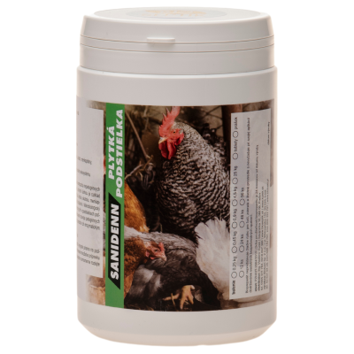 Sanidenn plytká podstielka - živé baktérie do plytkej podstielky