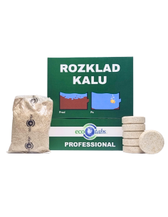 Ecotabs rozklad kalu ČOV 6-8 ľudí - malá tableta