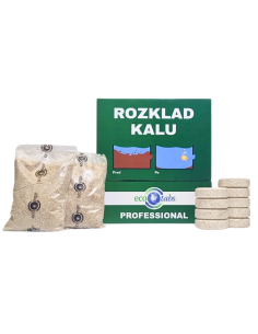 Ecotabs rozklad kalu ČOV 10-12 ľudí - malá tableta