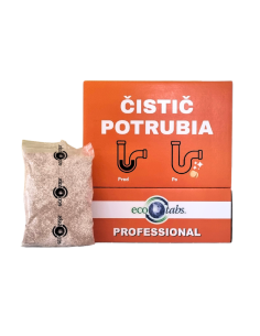 Ecotabs čistič potrubia - vrecko