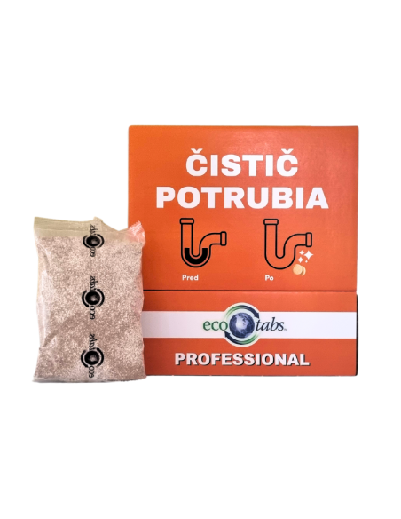 Ecotabs čistič potrubia - vrecko