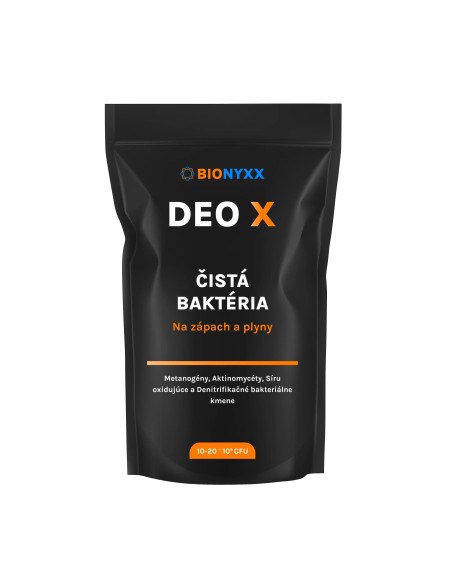 BIONYXX DEO X - Živé baktérie proti zápachu a plynom