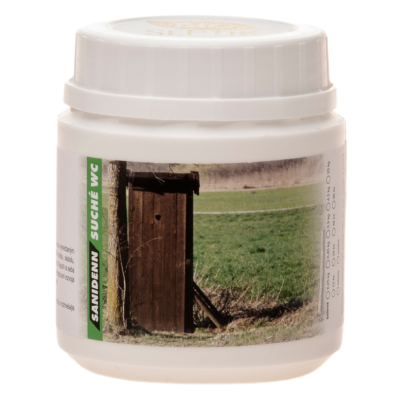 Sanidenn suché WC - živé baktérie pre latríny a suché WC