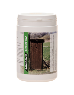 Sanidenn suché WC - živé baktérie pre latríny a suché WC