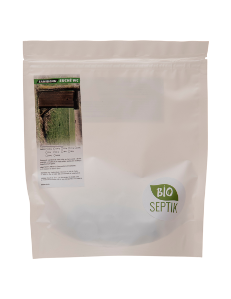 Sanidenn suché WC - živé baktérie pre latríny a suché WC