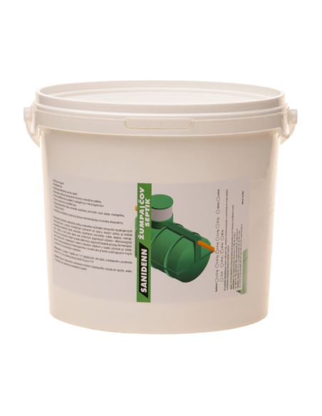 Sanidenn žumpa, septik, ČOV - živé baktérie na čistenie odpadových vôd