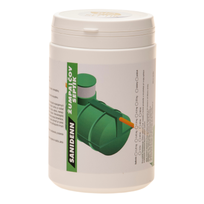 Sanidenn žumpa, septik, ČOV - živé baktérie na čistenie odpadových vôd