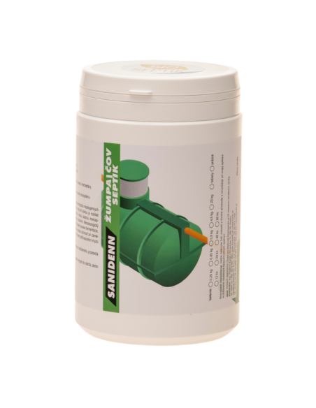 Sanidenn žumpa, septik, ČOV - živé baktérie na čistenie odpadových vôd