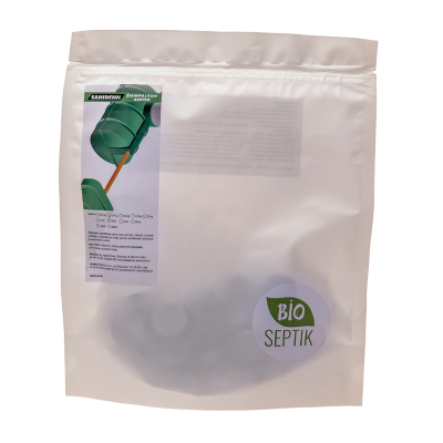 Sanidenn žumpa, septik, ČOV - živé baktérie na čistenie odpadových vôd