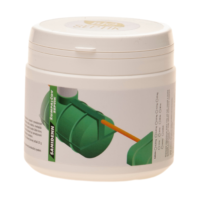 Sanidenn žumpa, septik, ČOV - živé baktérie na čistenie odpadových vôd