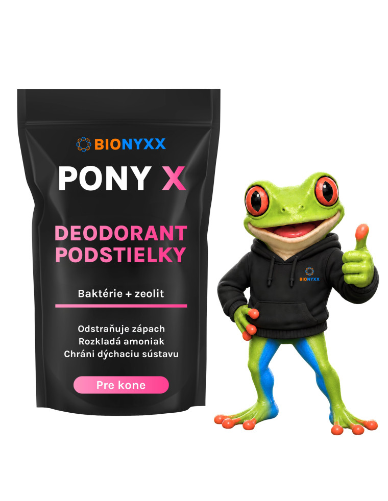 PONY X - Proti zápachu z podstielky koní