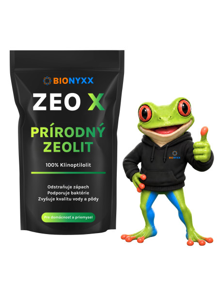 BIONYXX ZEO X - Zeolit na čistenie vody a pôdy 200µm