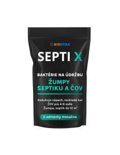 SEPTI X Baktérie do žumpy, septiku a ČOV