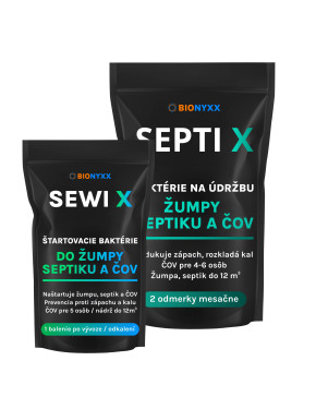SEPTI COMBO Baktérie do žumpy, septiku a ČOV
