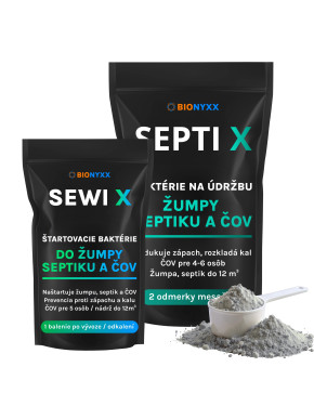 SEPTI COMBO Baktérie do žumpy, septiku a ČOV