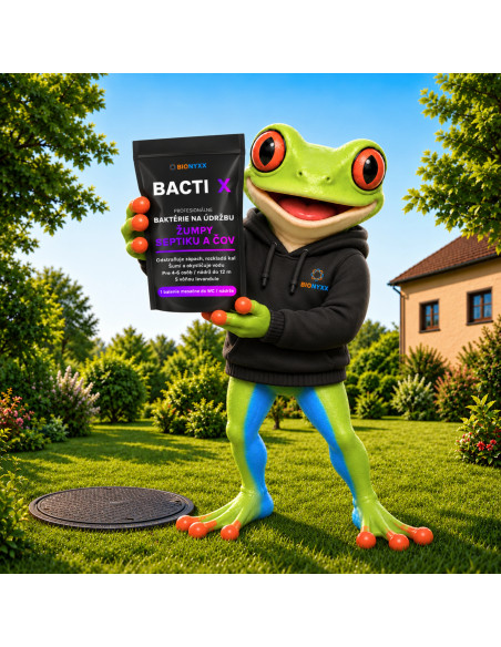 Bacti X Profesionálne baktérie na údržbu žumpy, septiku a ČOV
