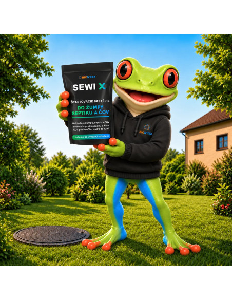 SEWI X Štartovacie baktérie do žumpy, septiku a ČOV