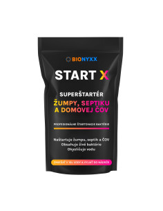 START X – Štartovacie baktérie do žumpy, septiku a ČOV
