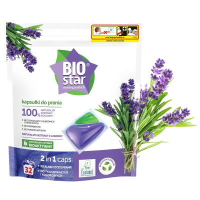 Biostar kapsuly na pranie 32ks