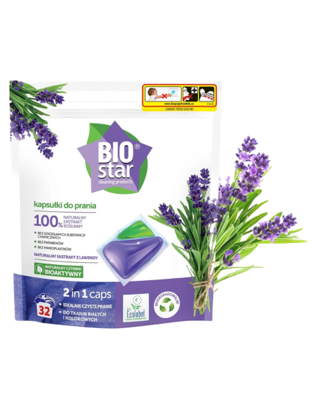 Biostar kapsuly na pranie 32ks