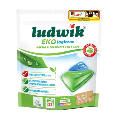 Ludwik EKO kapsuly na pranie 32ks