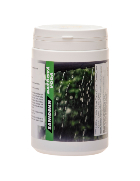 Sanidenn dažďová voda - živé baktérie na čistenie dažďovej vody