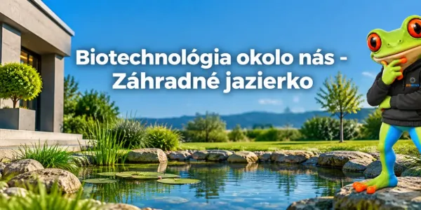Biotechnológia okolo nás - Záhradné jazierko