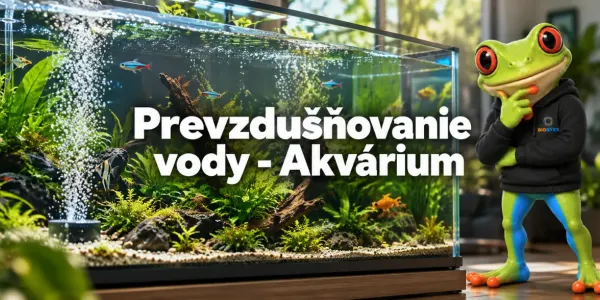 Prevzdušňovanie vody - Akvárium