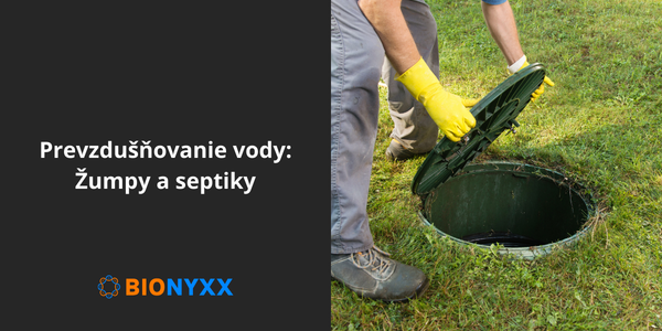Prevzdušňovanie vody - Žumpy a septiky