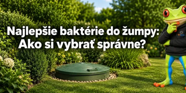 Najlepšie baktérie do žumpy: SEPTI, SANI či BACTI X?