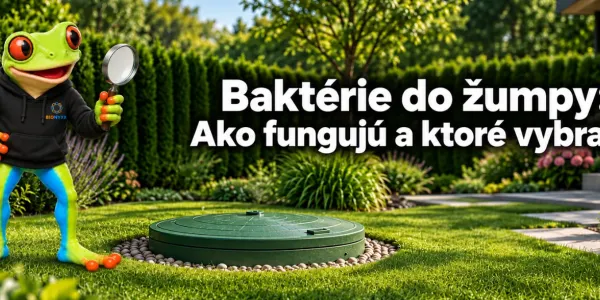 Baktérie do žumpy: Ako fungujú a ktoré vybrať?