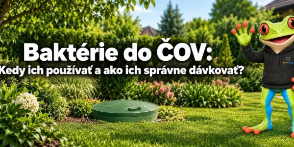 Baktérie do ČOV: Kedy ich používať a ako ich správne dávkovať?