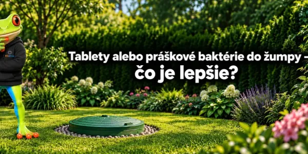 Tablety alebo práškové baktérie do žumpy – čo je lepšie?