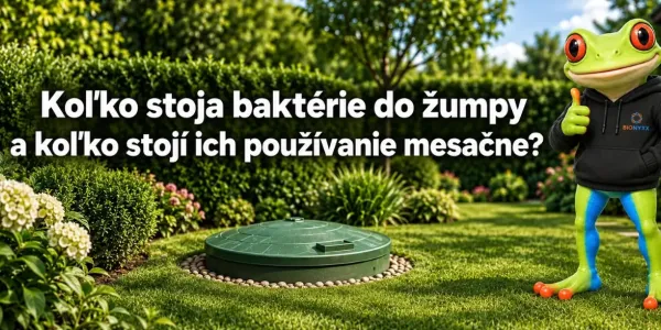 Koľko stoja baktérie do žumpy a koľko stojí ich používanie mesačne?
