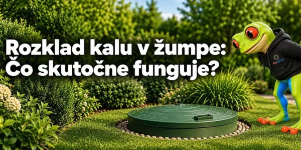 Rozklad kalu v žumpe: Čo skutočne funguje?