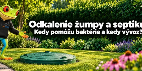 Odkalenie žumpy a septiku: Kedy pomôžu baktérie a kedy vývoz?
