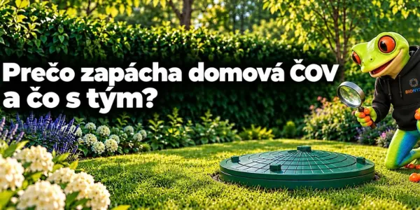 Prečo zapácha domová ČOV a čo s tým?