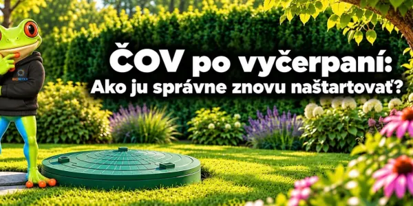 ČOV po vyčerpaní: Ako ju správne znovu naštartovať?