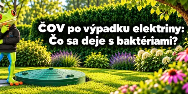 ČOV po výpadku elektriny: Čo sa deje s baktériami?