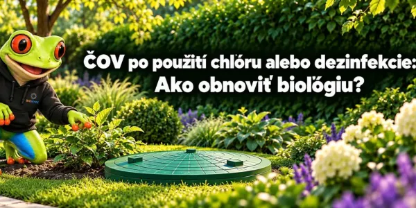 ČOV po použití chlóru alebo dezinfekcie: Ako obnoviť biológiu?