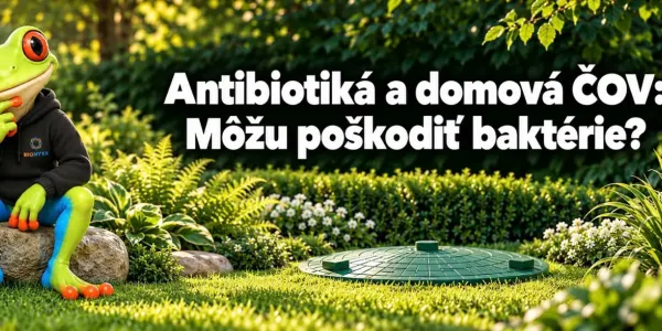 Antibiotiká a domová ČOV: Môžu poškodiť baktérie?