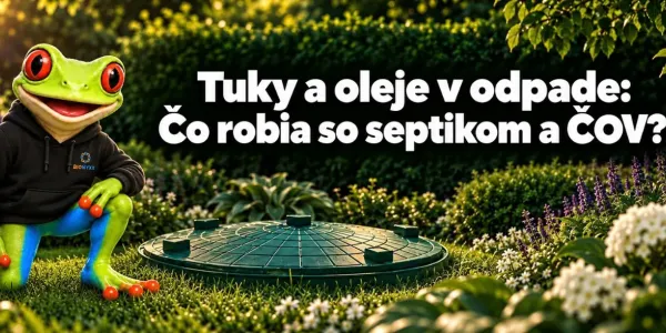 Tuky a oleje v odpade: Čo robia so septikom a ČOV?