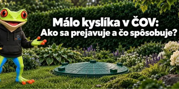 Málo kyslíka v ČOV: Ako sa prejavuje a čo spôsobuje?