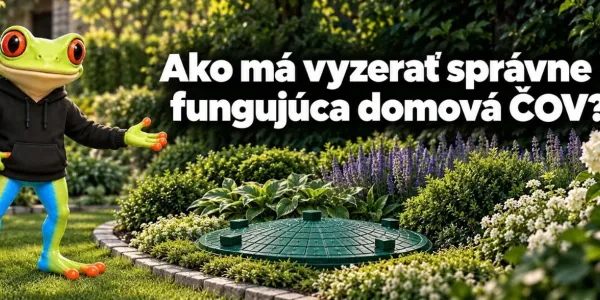 Ako má vyzerať správne fungujúca domová ČOV?