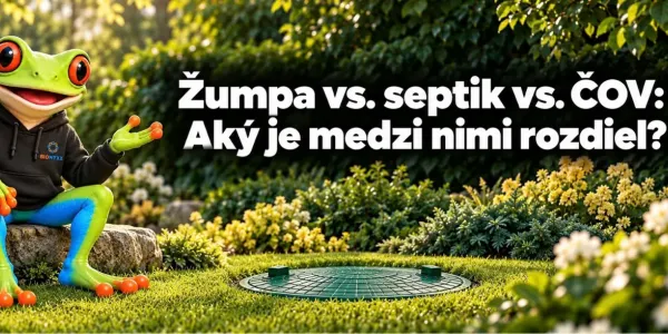 Žumpa vs. septik vs. ČOV: Aký je medzi nimi rozdiel?