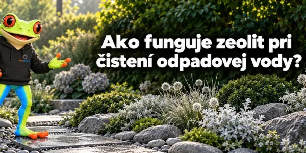 Ako funguje zeolit pri čistení odpadovej vody?