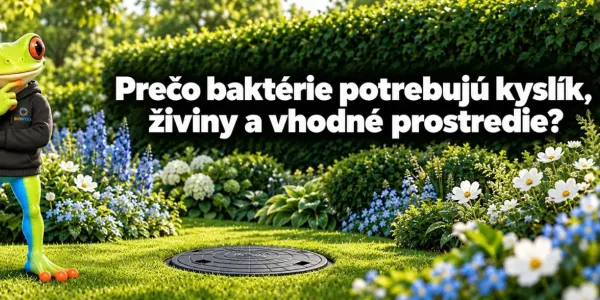 Prečo baktérie potrebujú kyslík, živiny a vhodné prostredie?